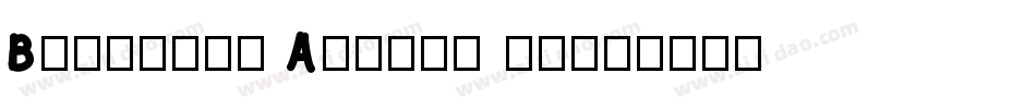 Boogaloo Avenue NF字体转换